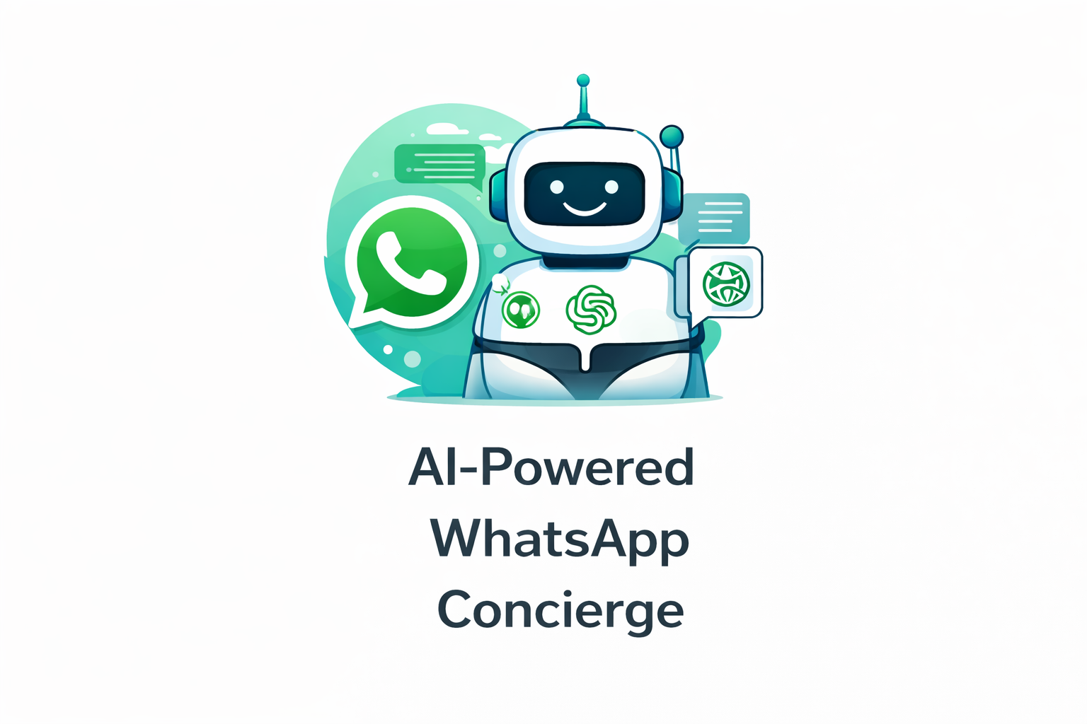 AI-Powered WhatsApp Concierge Logo