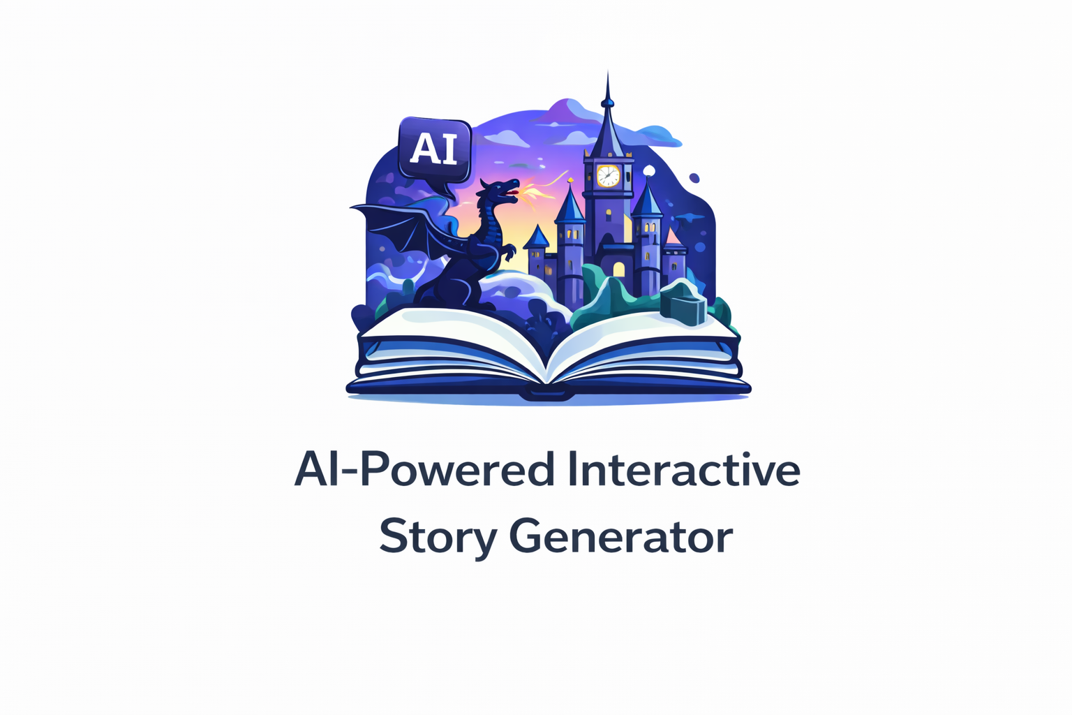 AI-Powered Interactive Story Generator Logo